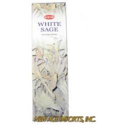 White Sage Hem Jumbo 10 Stick (6 Box)